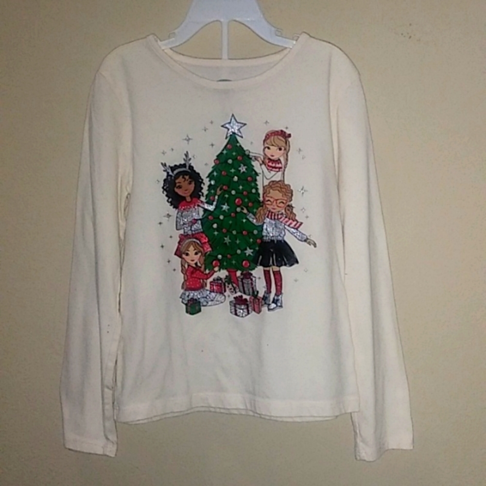 Sale 3/$8🛑 Holiday Time Girl Top